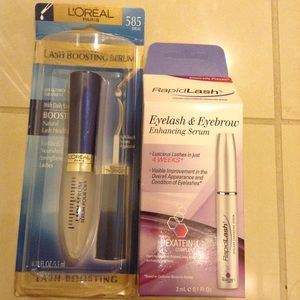 Rapidlash & L'Oreal lash & eyebrow enhancing serum