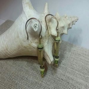 Cute "22" Gauge Bullet Earrings