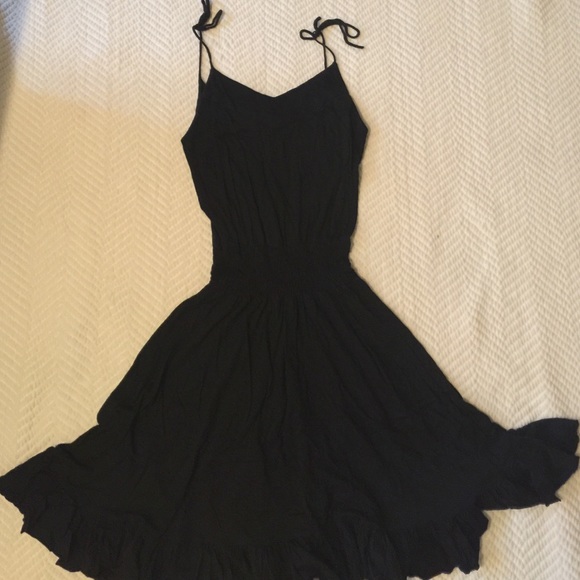 Black summer dress