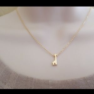 ✅It's Here!✅ Gold Plates Giraffe Charm Necklace