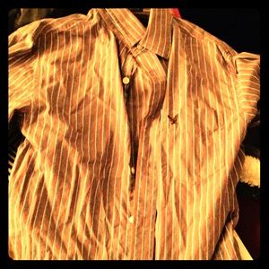 American eagle button up