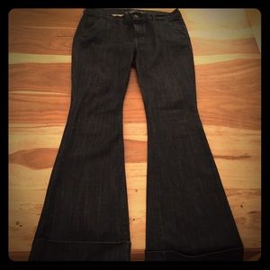 Dark blue trouser jeans