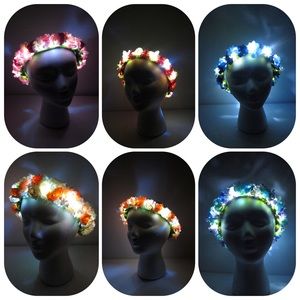 LED flower crown