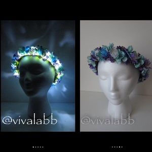 LED flower crown