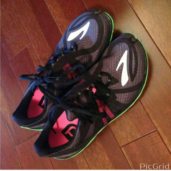 Brooks Pure Flow running shoes.