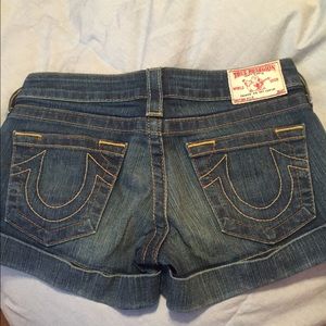 True Religion "Allie" shorts