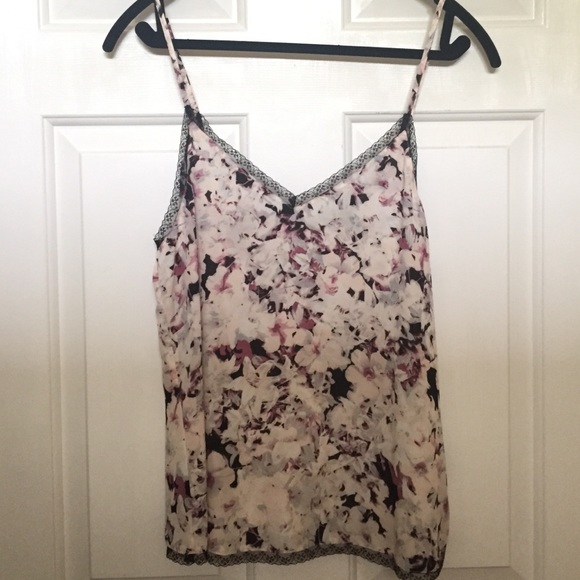 SOLD!! Printed cami tank, size medium