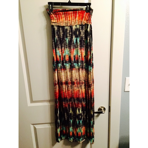Maxi skirt by anthropologie size S
