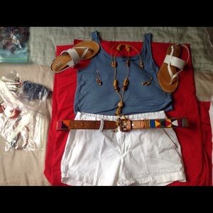 Necklace set with earrings handmade from Ecuador