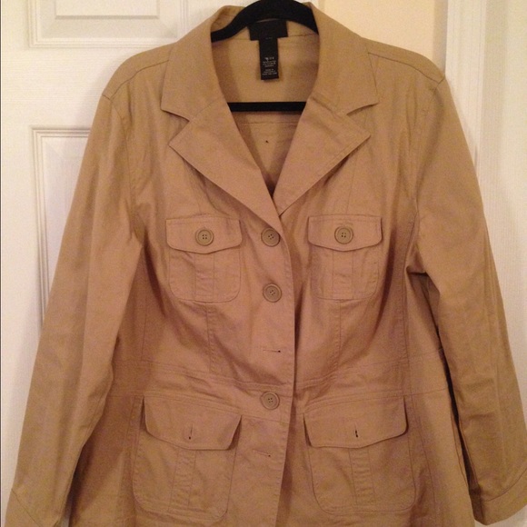 Khaki Blazer size 18/20