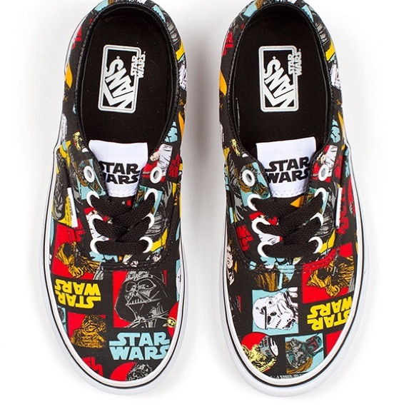 Never worn, brand new Star Wars Vans
