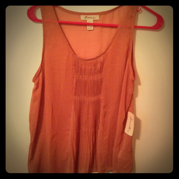 Light tan/rose colored tank top