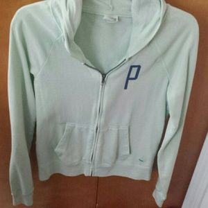 PINK full zip hoodie