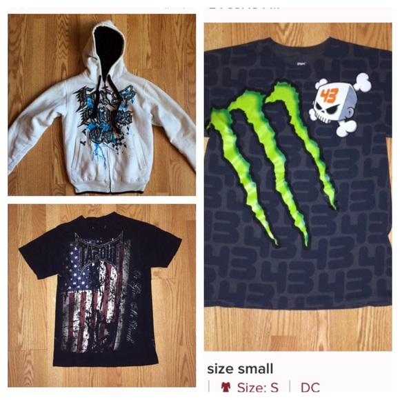 Three shirts $23