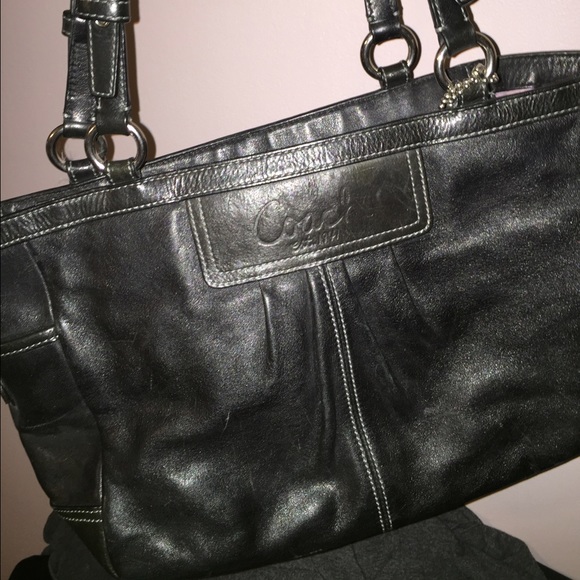 Black coach bag