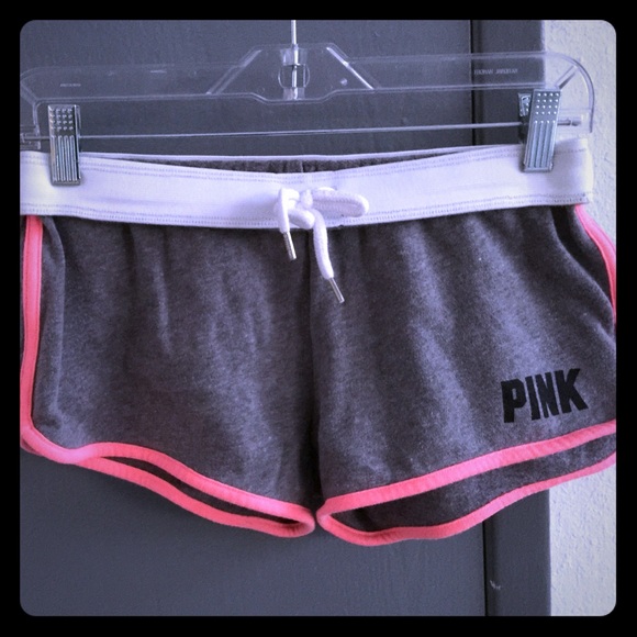 NWOT, Victoria's Secret Pink track shorts in an XS