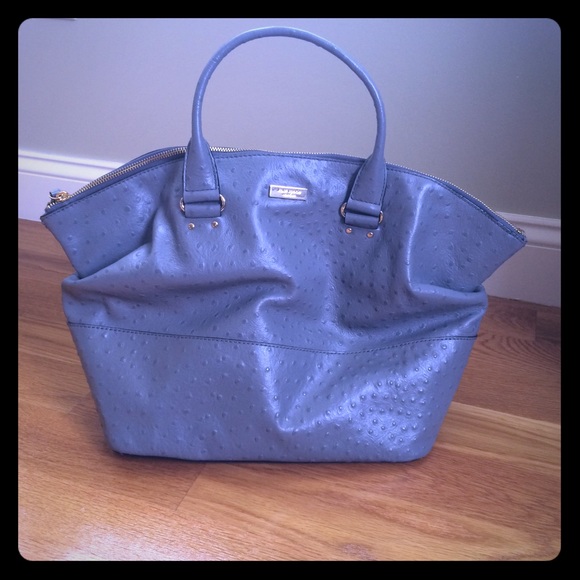 Kate spade grey hand bag 12"x12"