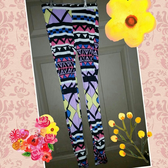 N/A❌❌ MULTICOLOR LEGGINGS - SIZE SMALL..NEW NEW!!!❌❌ - Picture 1 of 2