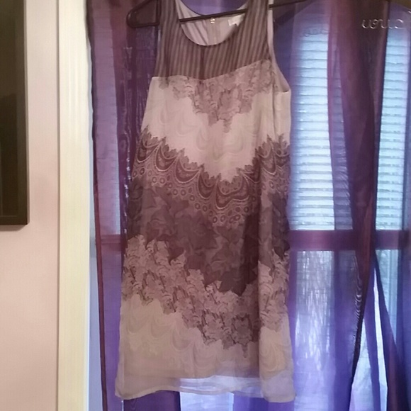 Beautiful Purple Shift Dress - Picture 3 of 3