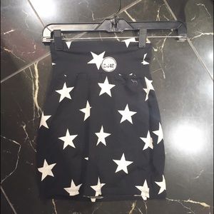 Pink High Waisted Skirt