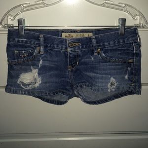 Hollister denim shorts size 0