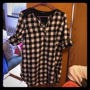 Black and white dress