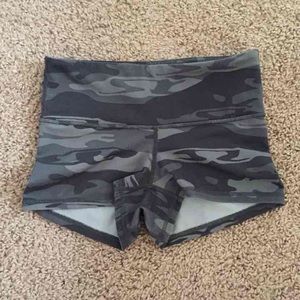 Lululemon camo shorts