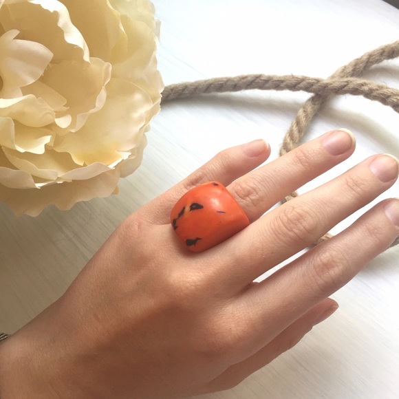 Boho Horn Ring