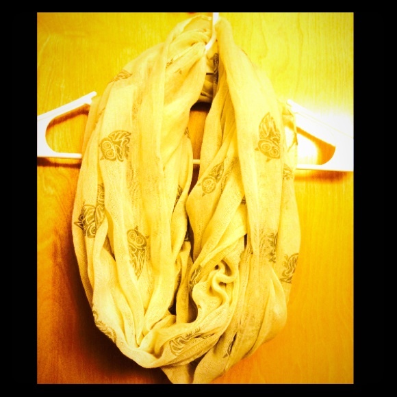 Owl infinity scarf