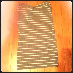 Striped Mini Dress/Tunic