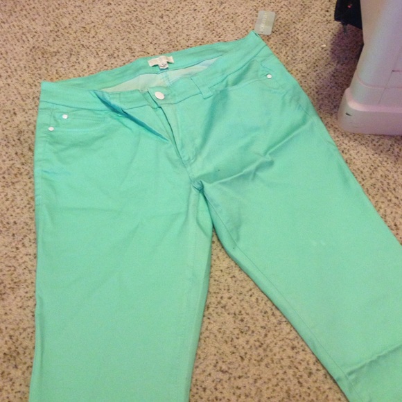 Mint pants !