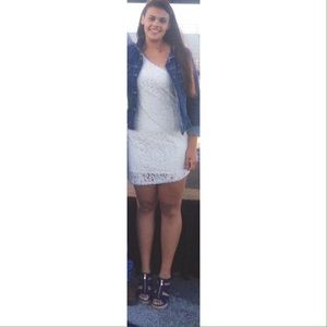 Off White Lace Dress