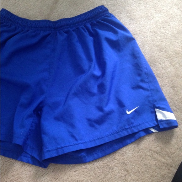 Blue Niki training shorts