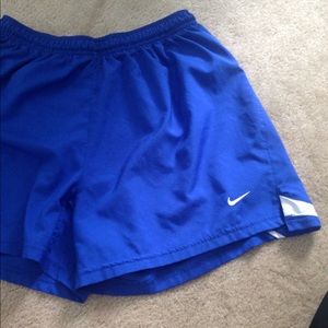 Blue Niki training shorts