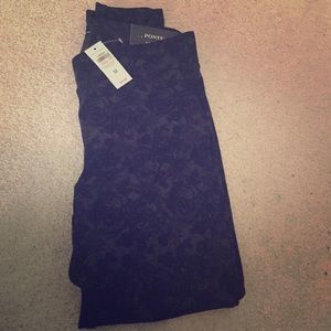 Ann Taylor thick ponte leggings