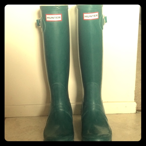 Hunter rain boots