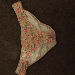 Multicolor bathing suit bottoms