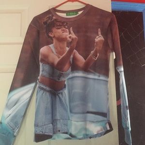 Medium size Rihanna "F U" sweater. Brand new