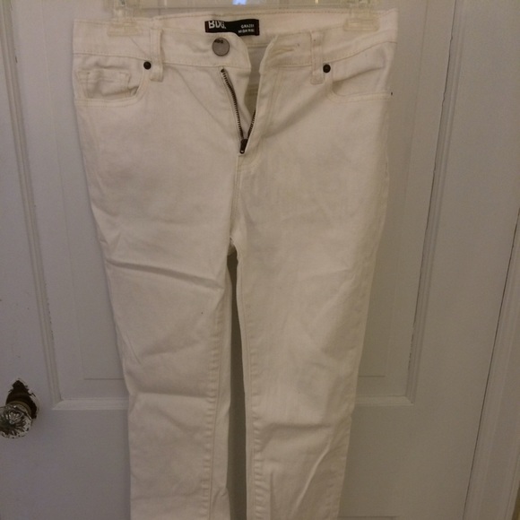 BDG white high rise jeans
