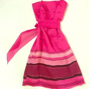 Kay Unger watercolor dress