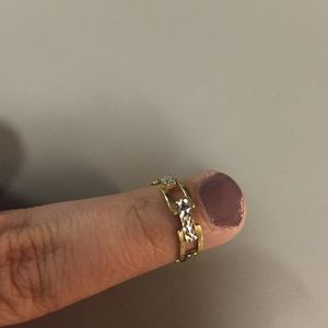 10k gold Toe ring
