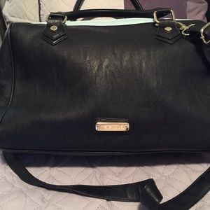 NWTSteveMadden Black/TurquoiseLargeSatchel $26 ASK