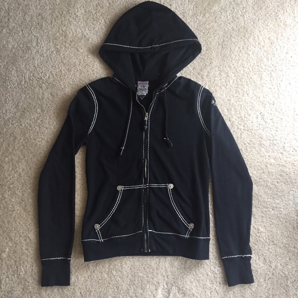 true religion jumper black