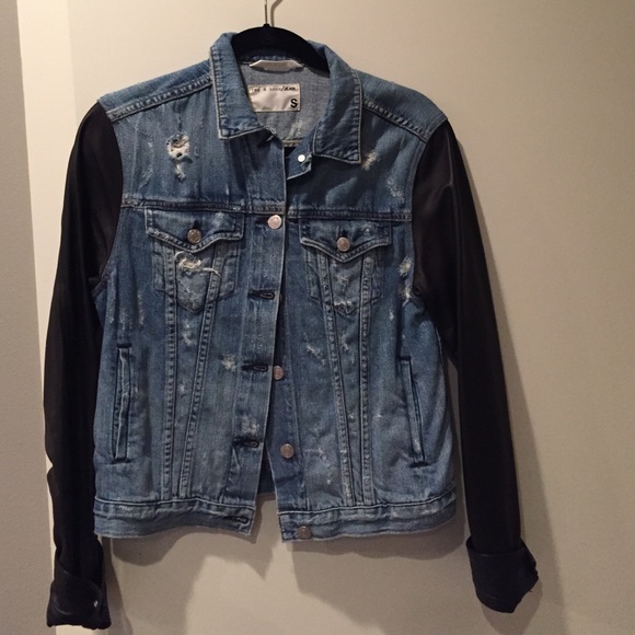 Rag and Bone Destroyed Jean Jacket