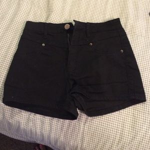 High waisted shorts