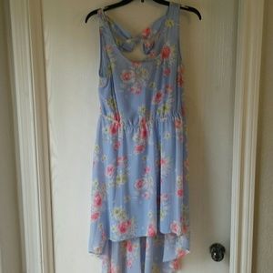 Hi-low summer dress