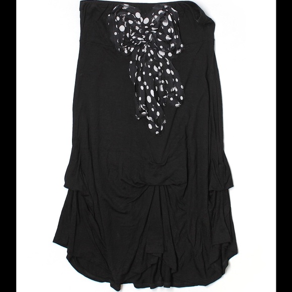 Heart & Crowns Dresses & Skirts - 🎀Most Adorable Black w/Bow Skirt/Tube Top🎀