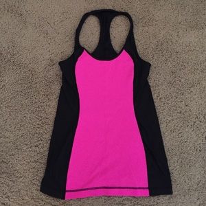 Lululemon Raspberry Glo/Black Mod wave CRB