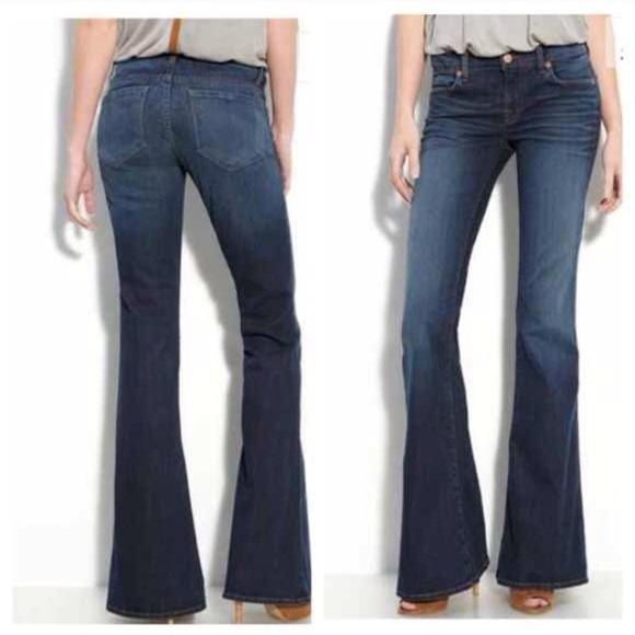 J Brand 'Babe' Flare Leg Stretch (Classic Wash)