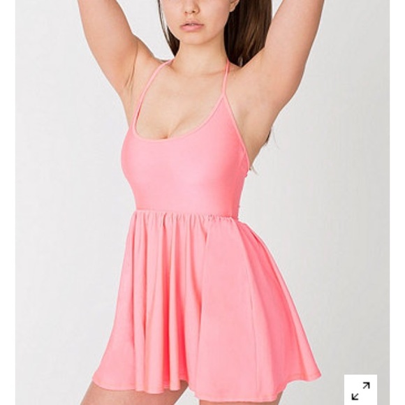 American Apparel figure skate dress